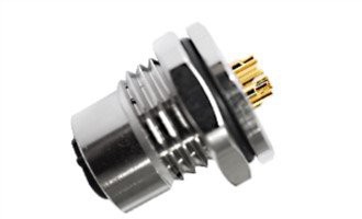 M12 naaras juotostyyppi Edessä Kiinnitetty A-Koodaus 3PIN PG9