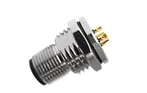 M12 uros juotostyyppi Etukiinnitys A-Koodaus 8PIN M16*1.5